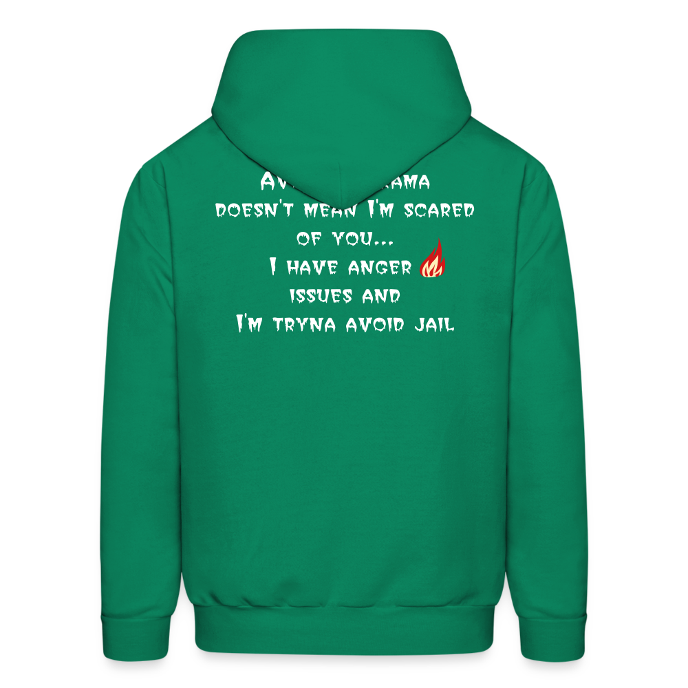 Men's Hoodie - kelly green