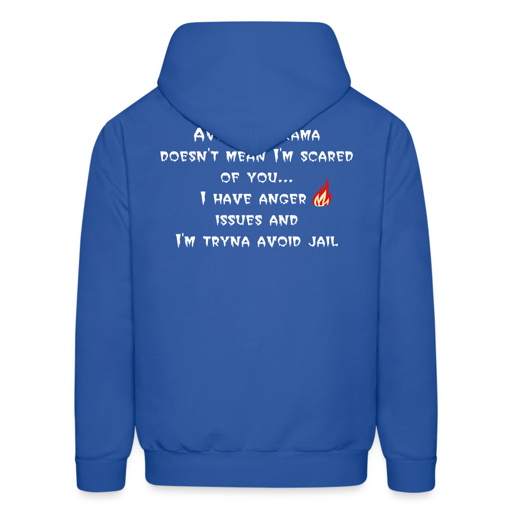 Men's Hoodie - royal blue