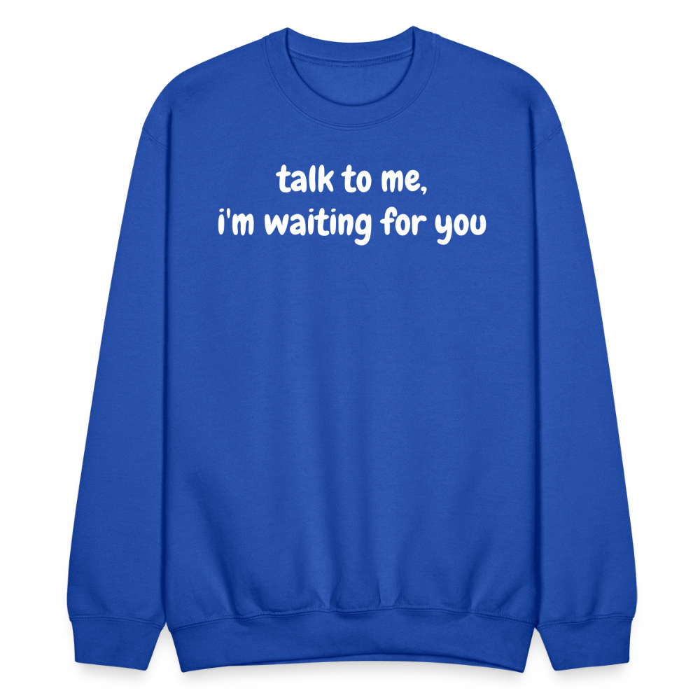 Crewneck Sweatshirt - royal blue