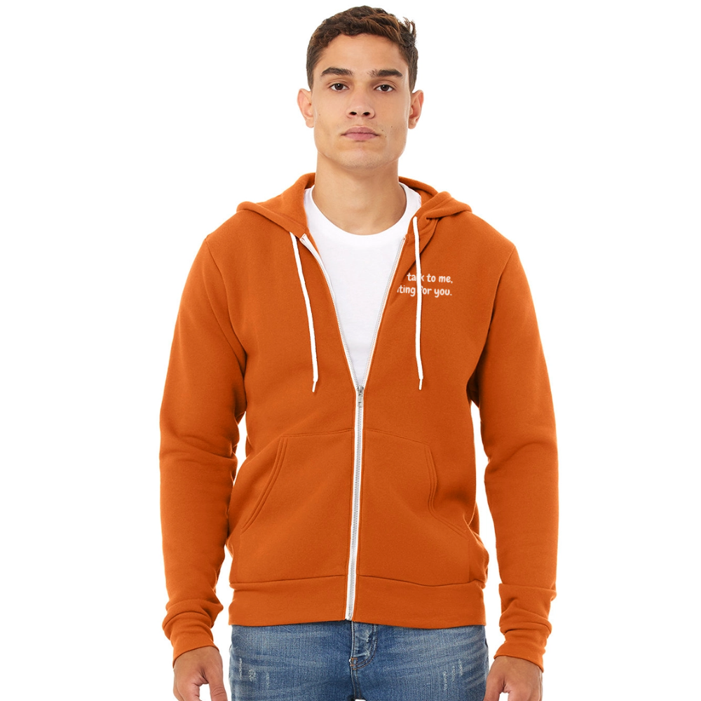 Bella + Canvas Unisex Full Zip Hoodie - autumn