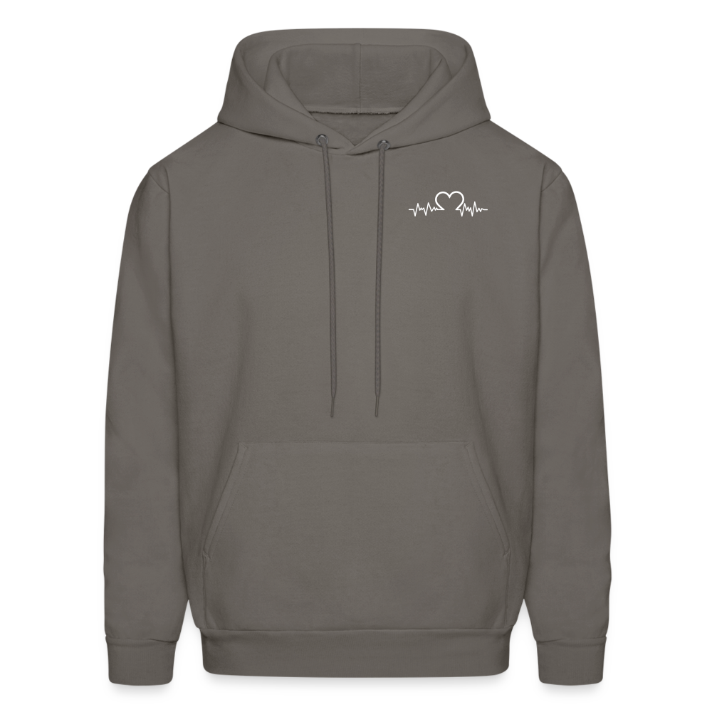 Men's Hoodie - asphalt gray