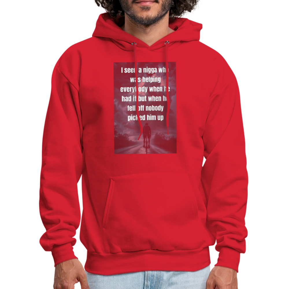 Men's Hoodie - red