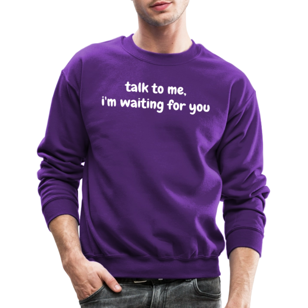 Crewneck Sweatshirt - purple