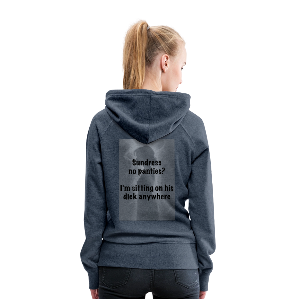 Women’s Premium Hoodie - heather denim