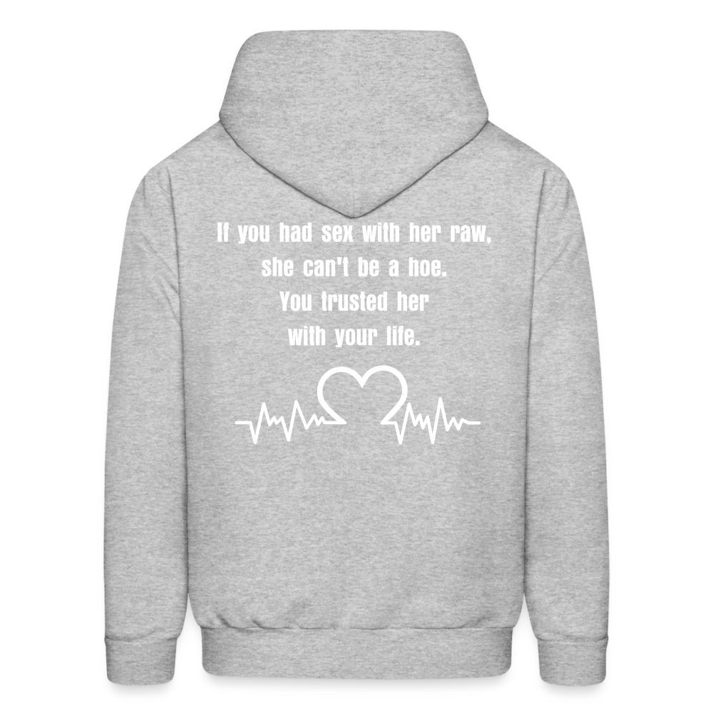 Men's Hoodie - heather gray