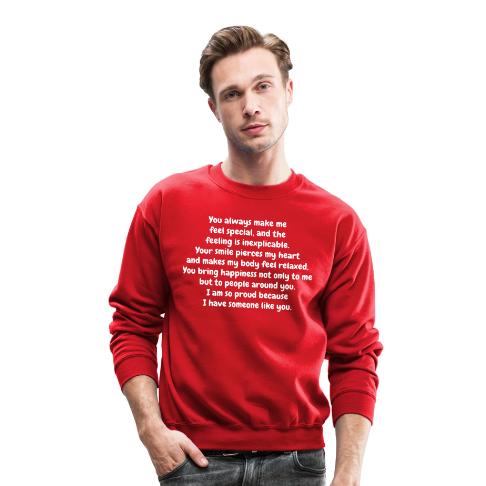 Crewneck Sweatshirt - red