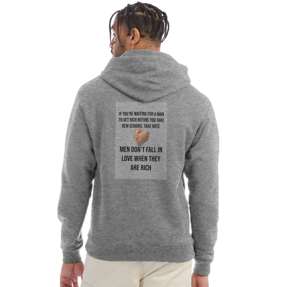 Champion Unisex Powerblend Hoodie - heather gray