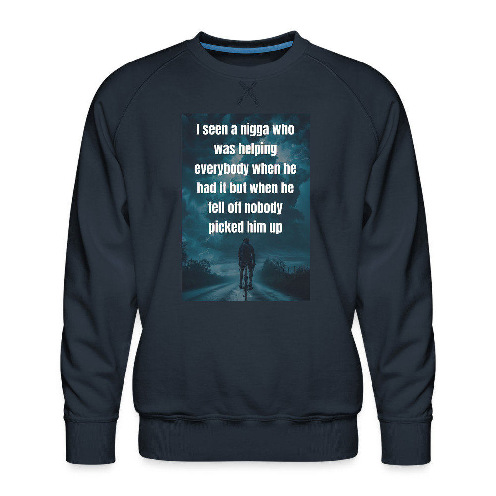 Men’s Premium Sweatshirt - navy