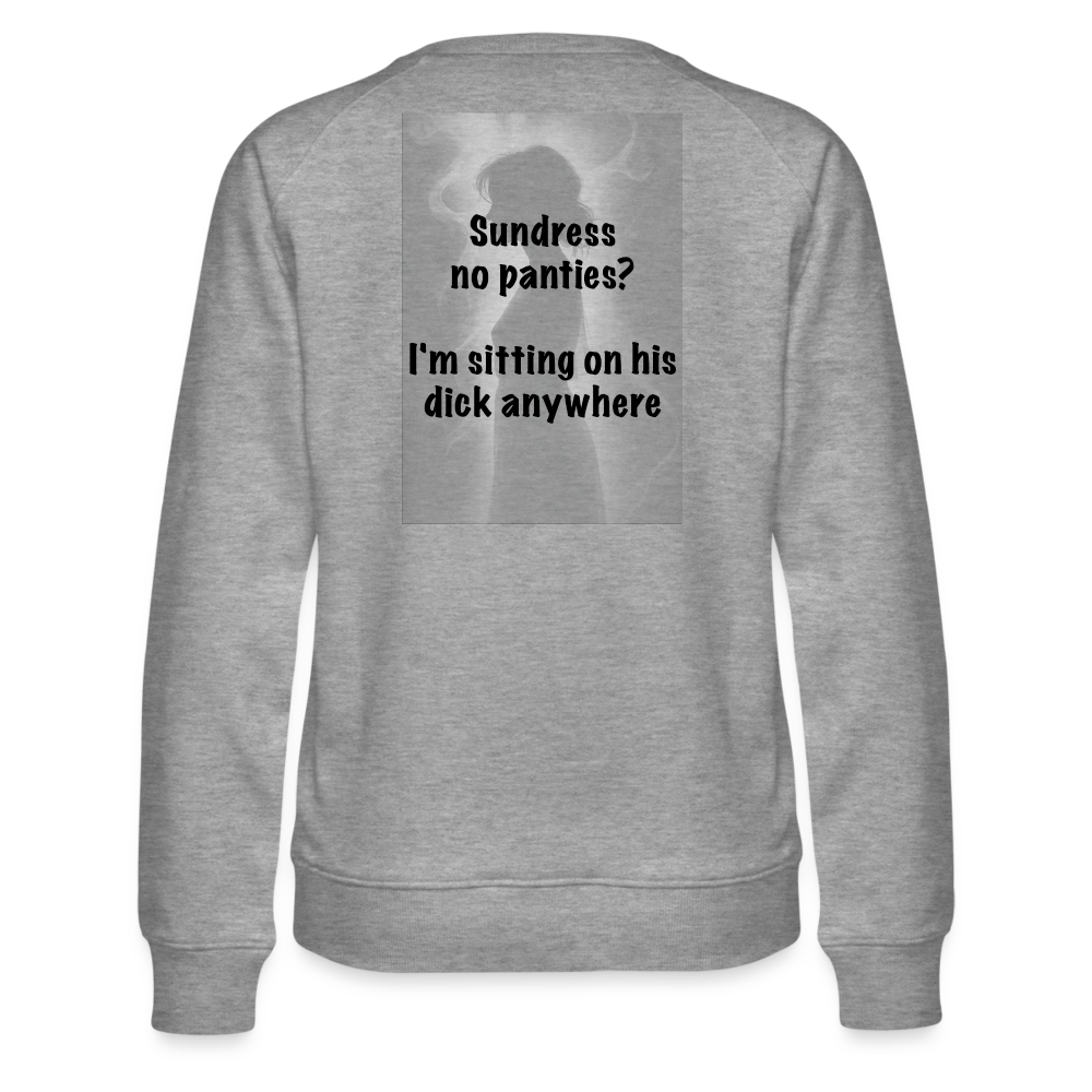 Women’s Premium Sweatshirt - heather grey