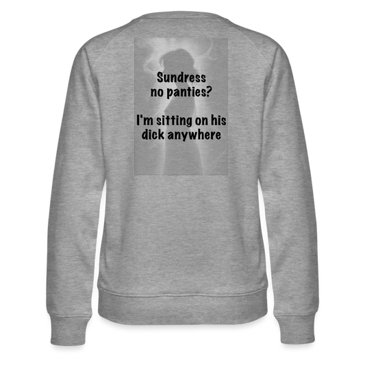 Women’s Premium Sweatshirt - heather grey