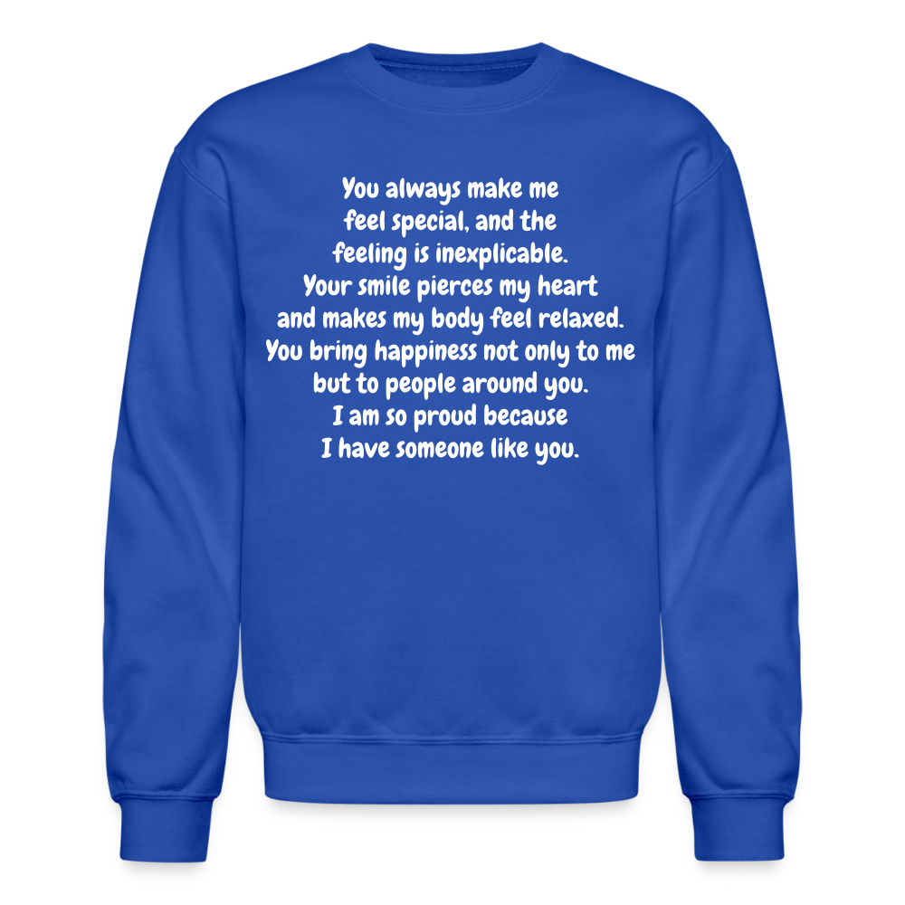 Crewneck Sweatshirt - royal blue