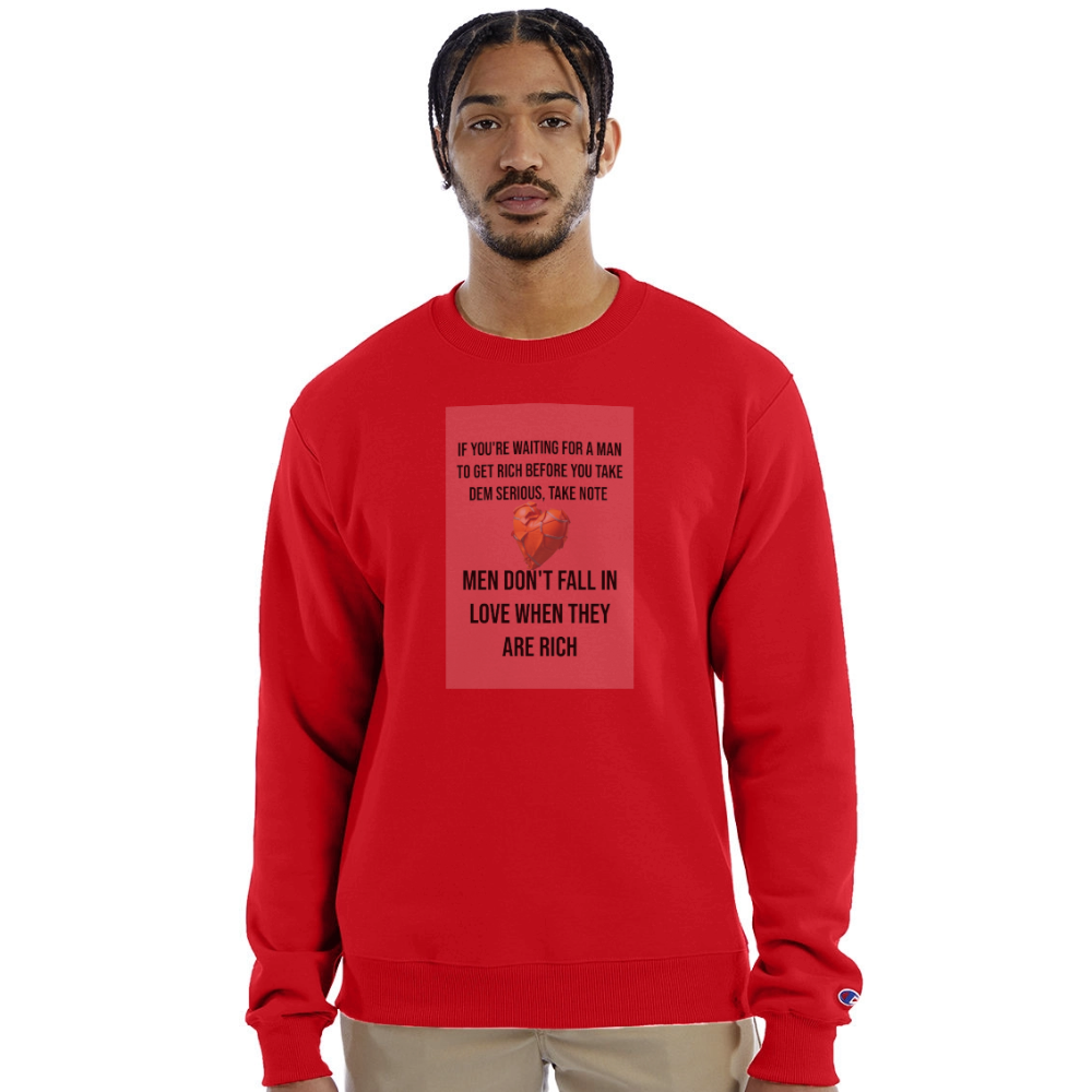 Champion Unisex Powerblend Sweatshirt - Scarlet