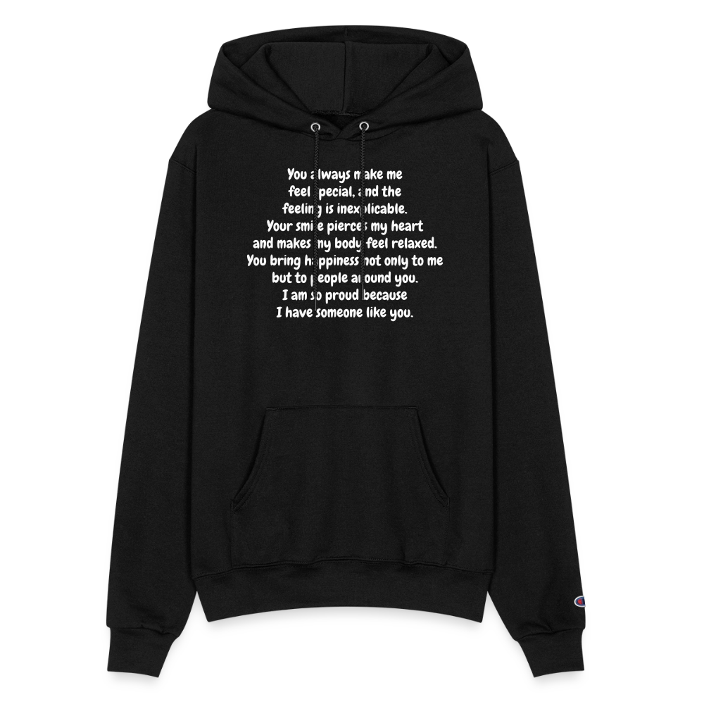 Champion Unisex Powerblend Hoodie - black