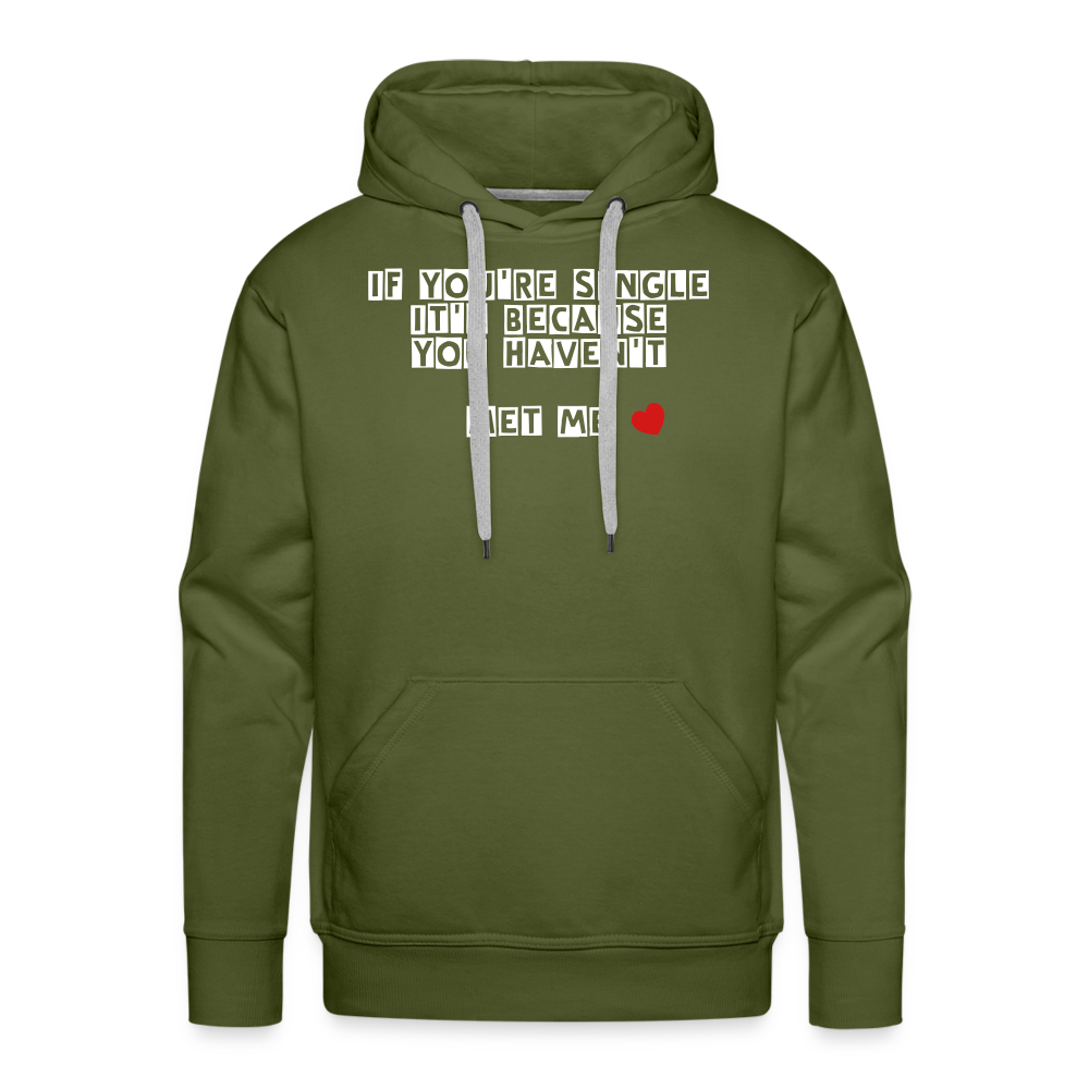 Men’s Premium Hoodie - olive green