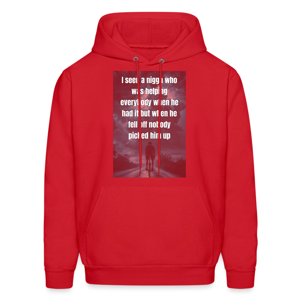 Men's Hoodie - red