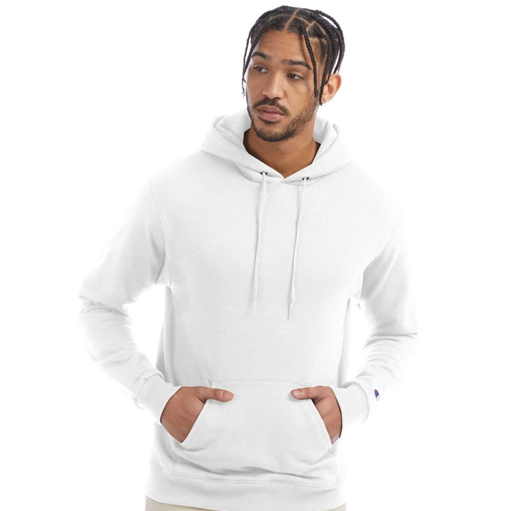 Champion Unisex Powerblend Hoodie - white