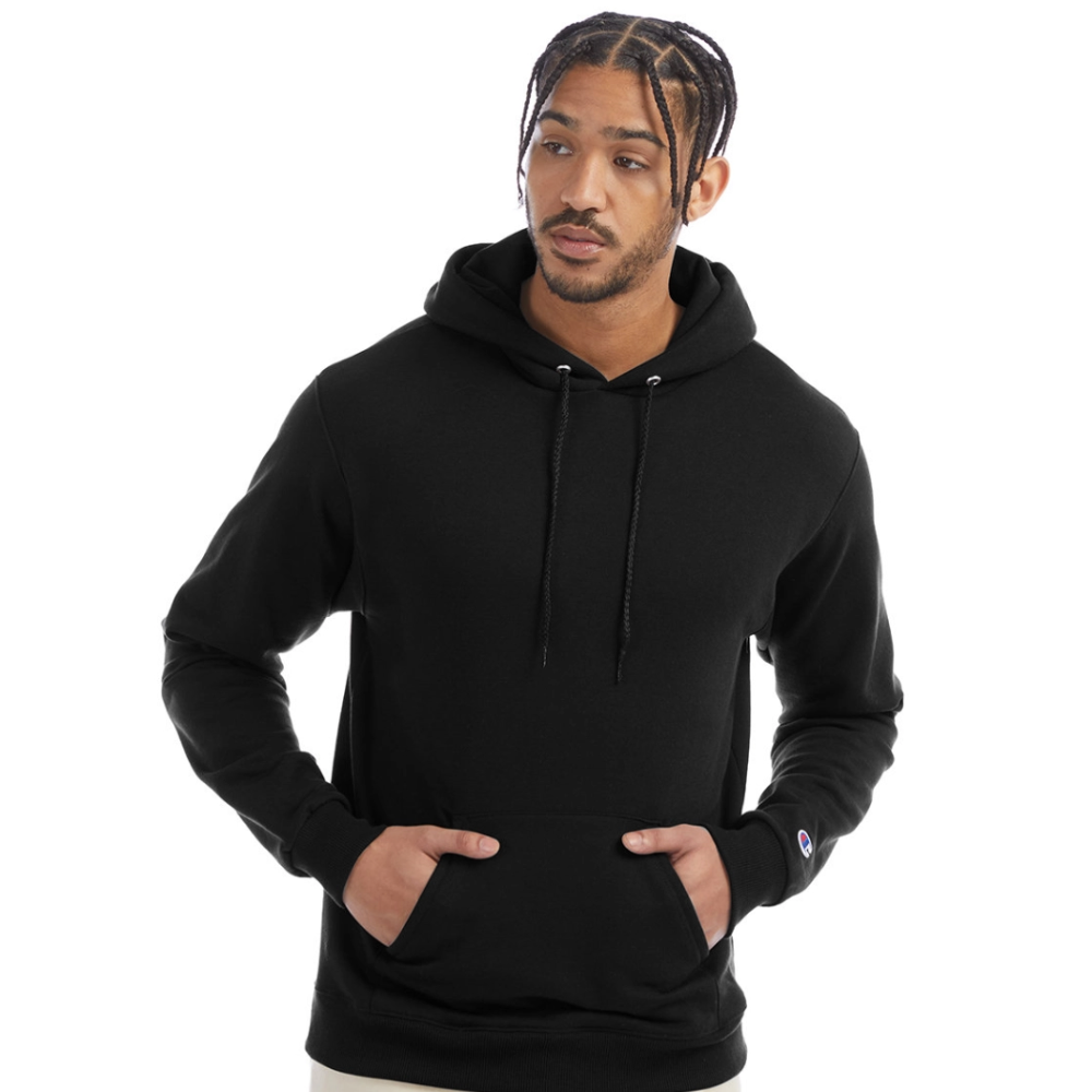 Champion Unisex Powerblend Hoodie - black