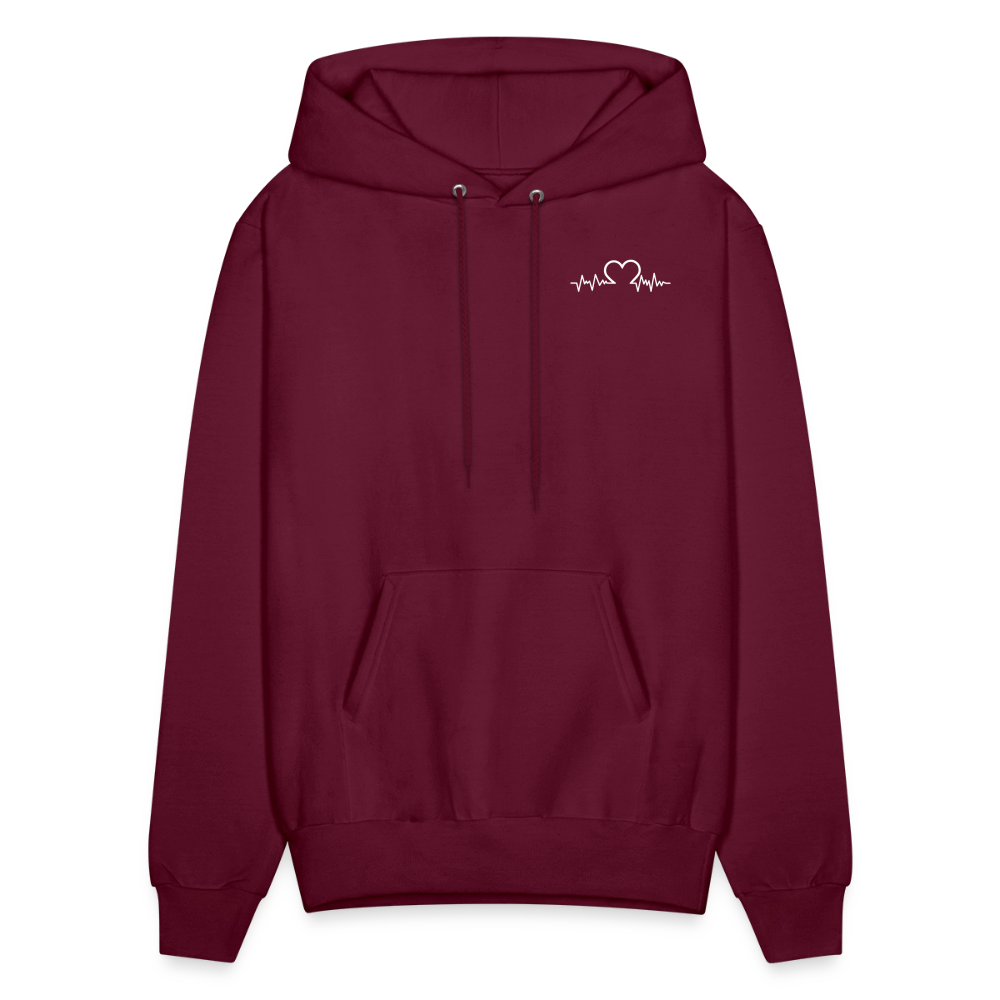 Men's Hoodie - burgundy