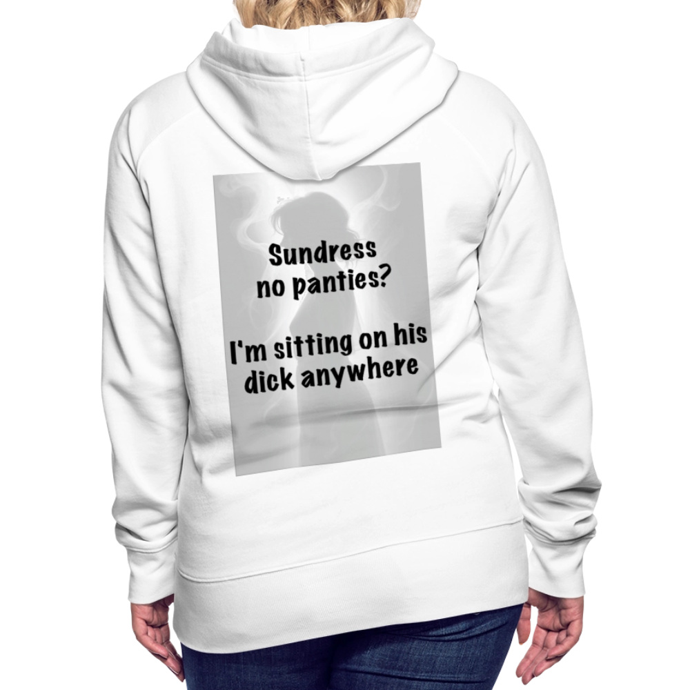 Women’s Premium Hoodie - white