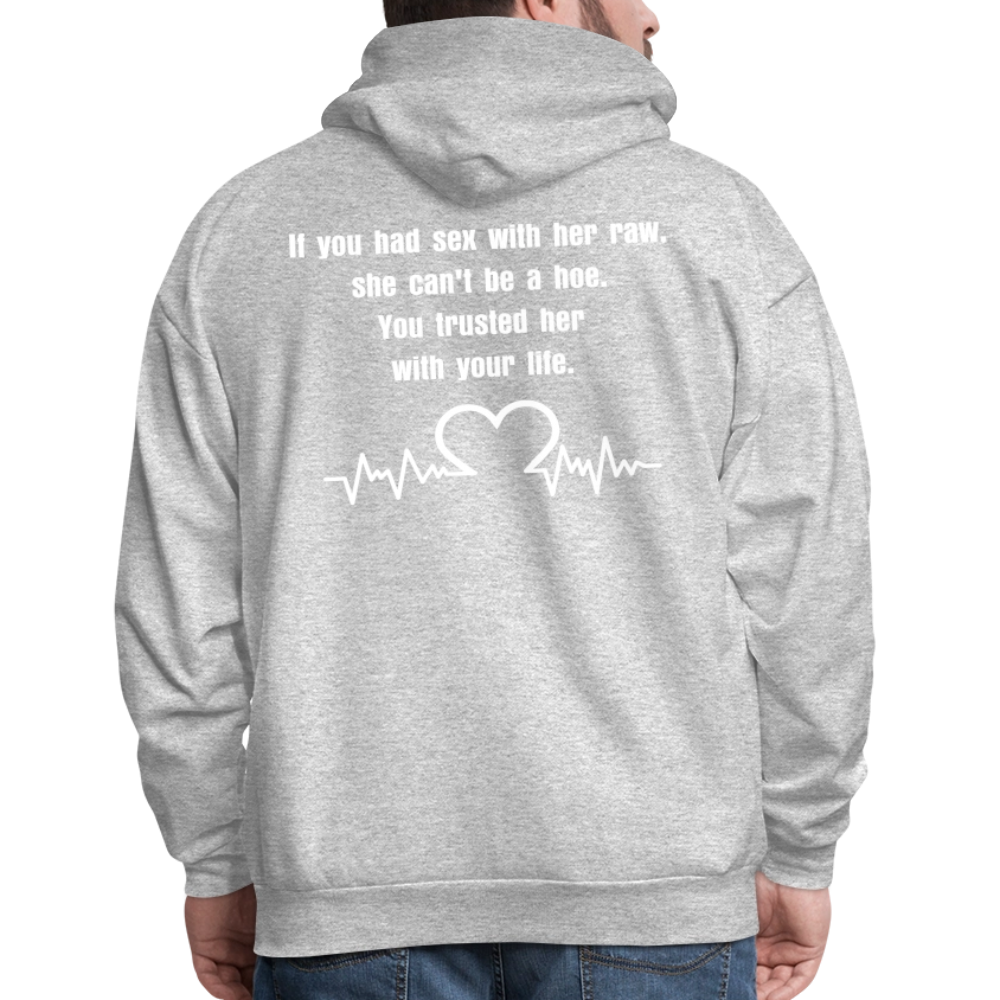 Men's Hoodie - heather gray