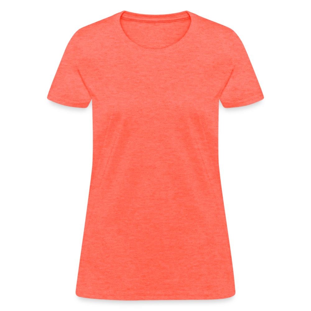 Women's T-Shirt - heather coral