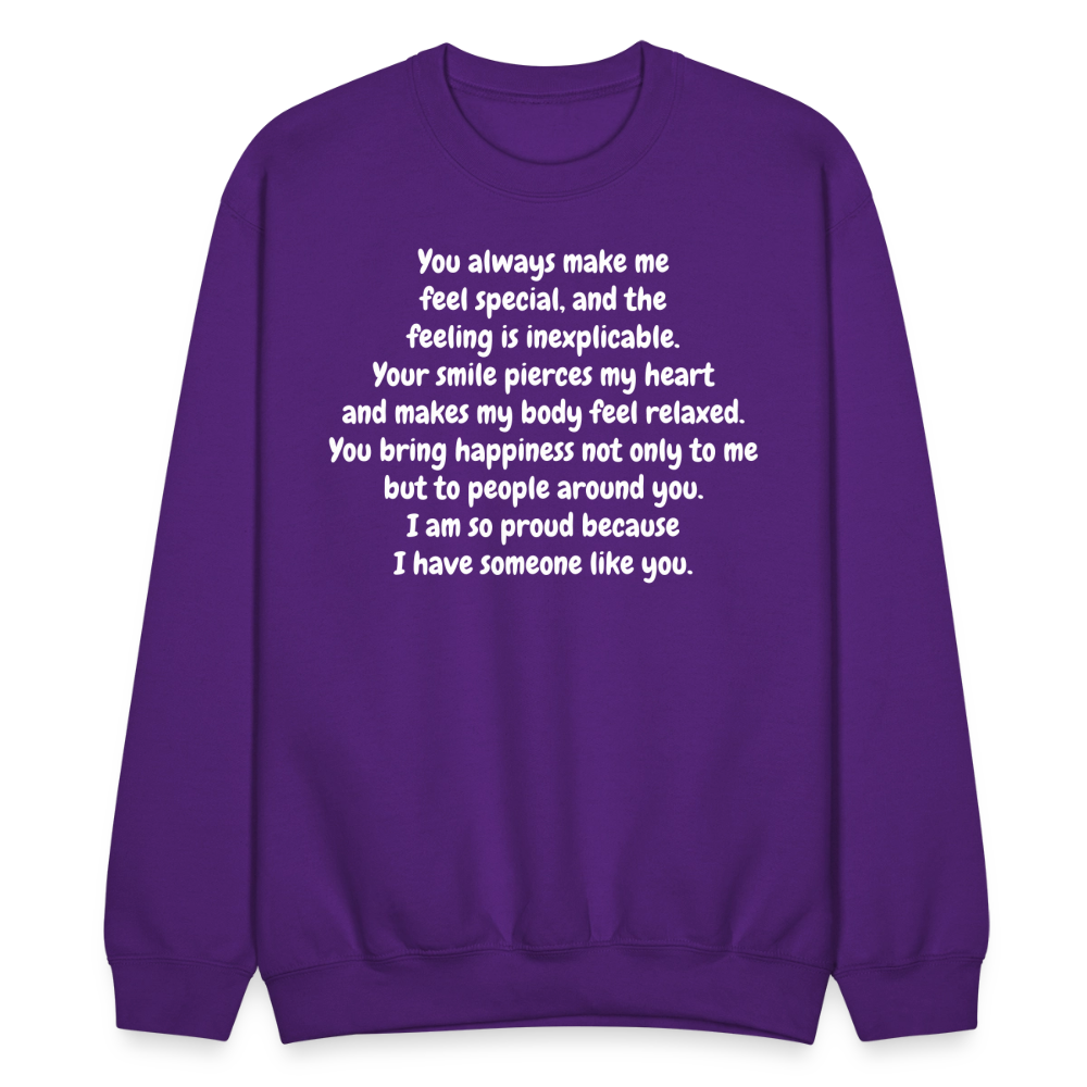 Crewneck Sweatshirt - purple