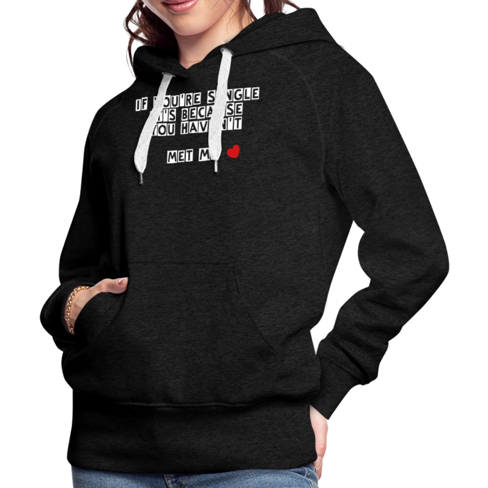 Women’s Premium Hoodie - charcoal grey