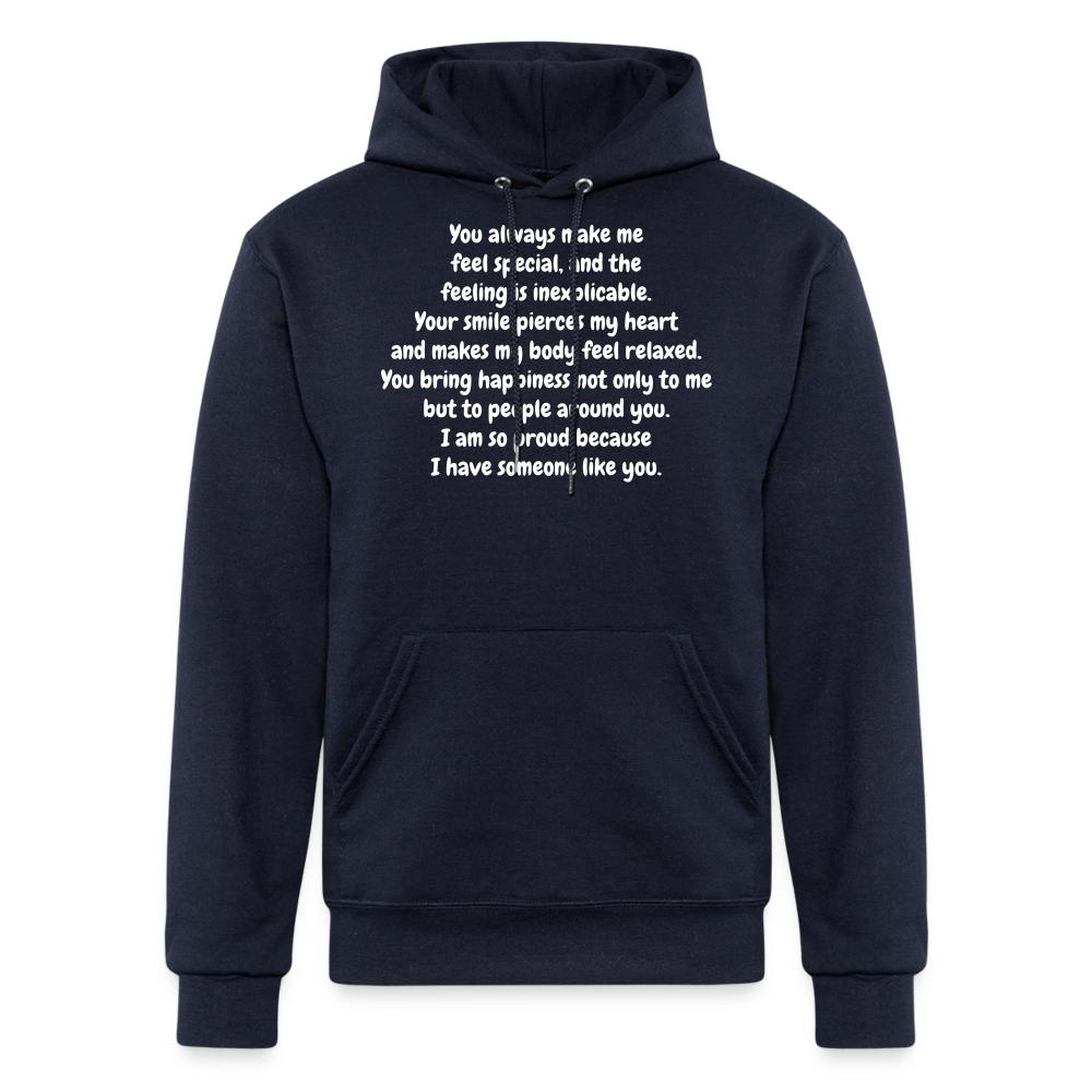 Champion Unisex Powerblend Hoodie - navy