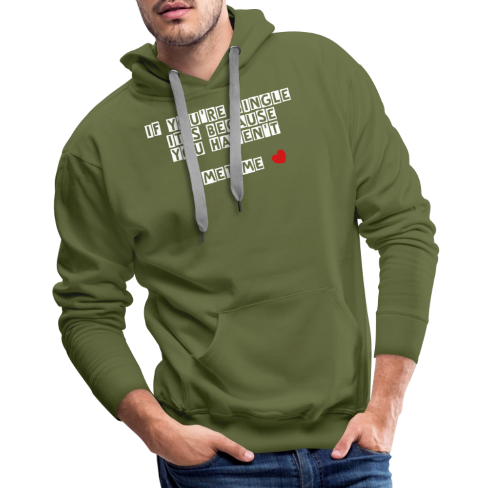 Men’s Premium Hoodie - olive green