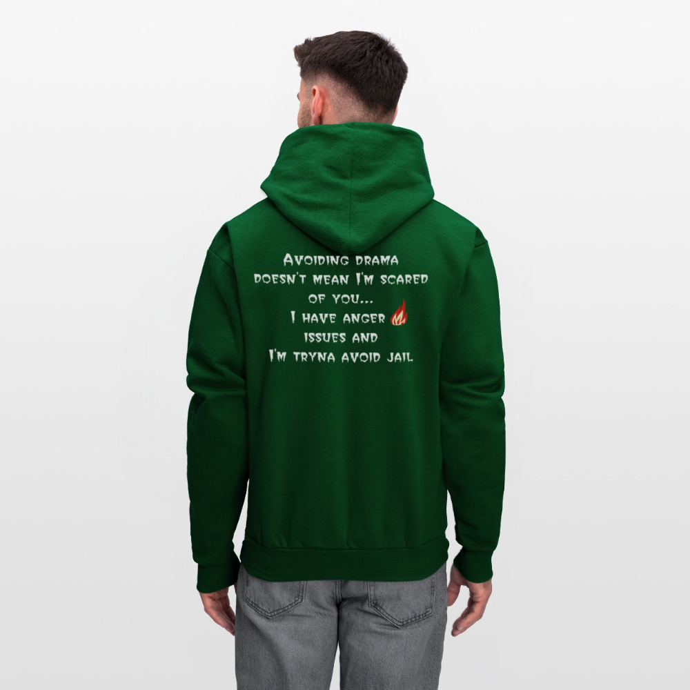 Men's Hoodie - forest green