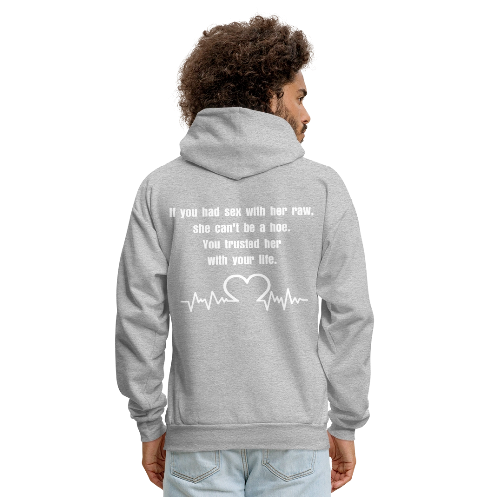 Men's Hoodie - heather gray