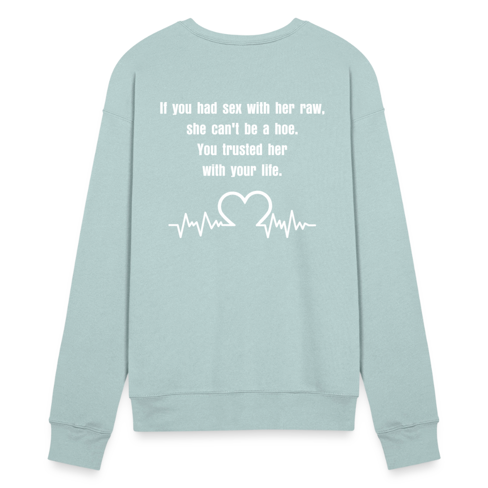 Bella + Canvas Unisex Sweatshirt - dusty blue