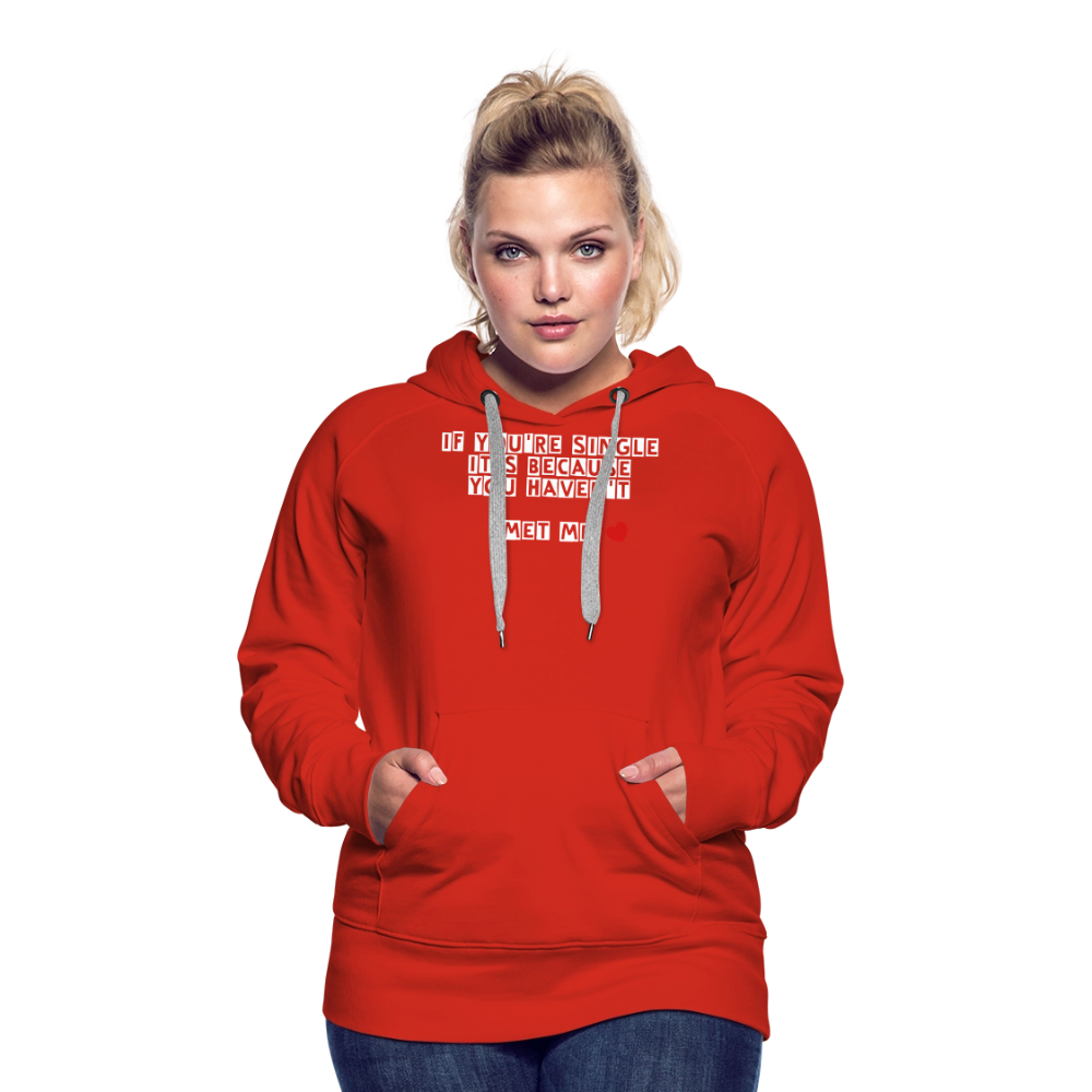 Women’s Premium Hoodie - red