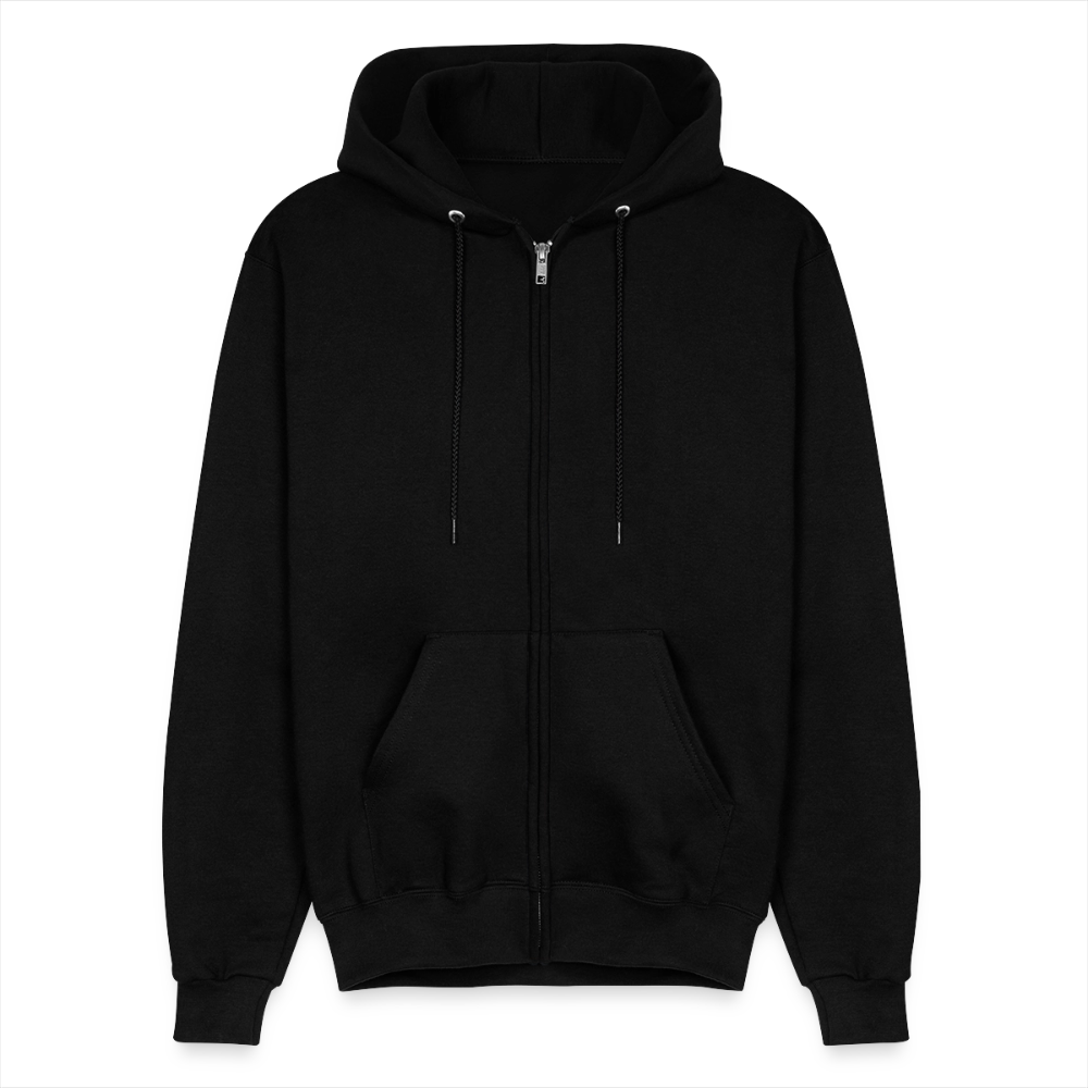 Champion Unisex Full Zip Hoodie - black