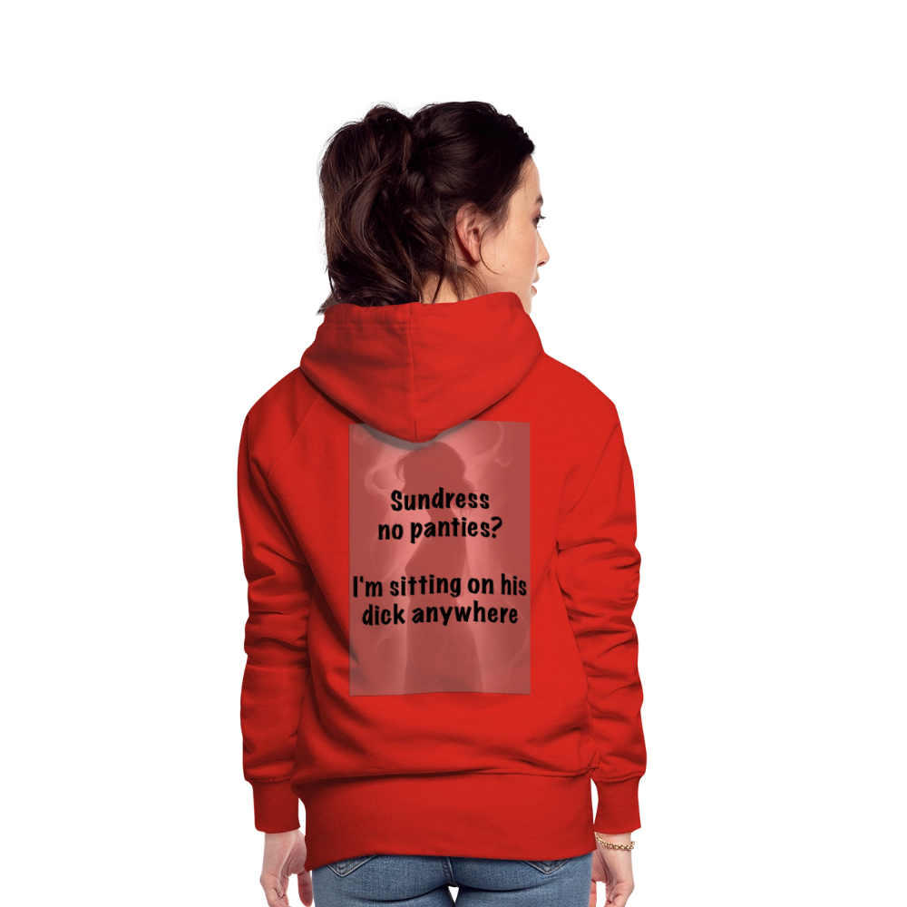 Women’s Premium Hoodie - red