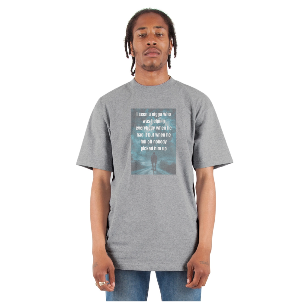 Unisex Oversized Heavyweight T-Shirt - heather gray