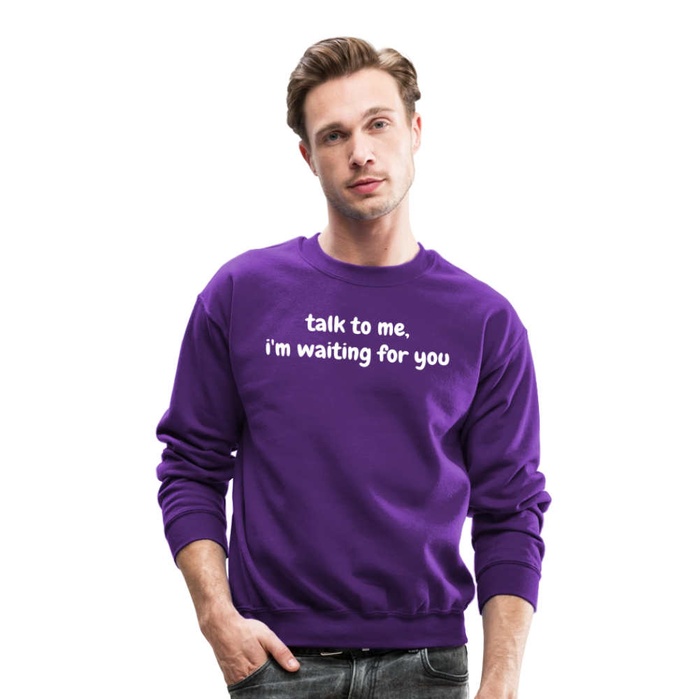 Crewneck Sweatshirt - purple