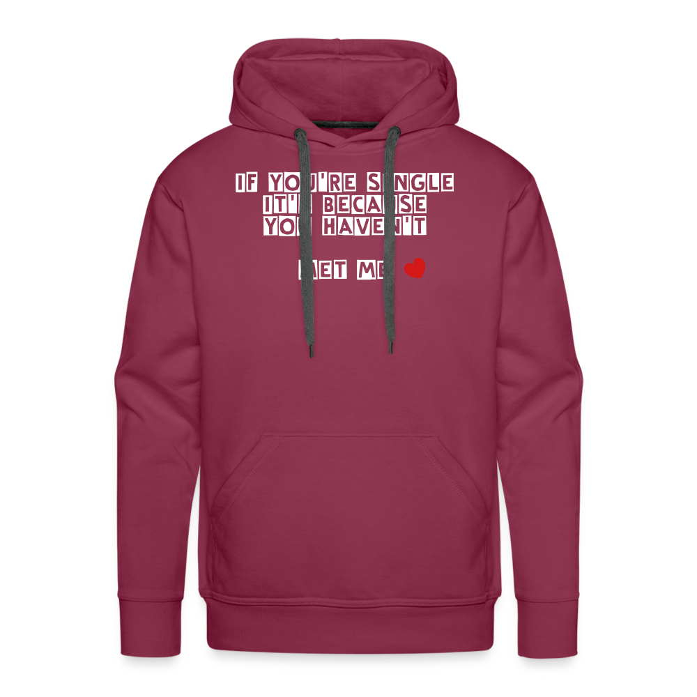 Men’s Premium Hoodie - burgundy