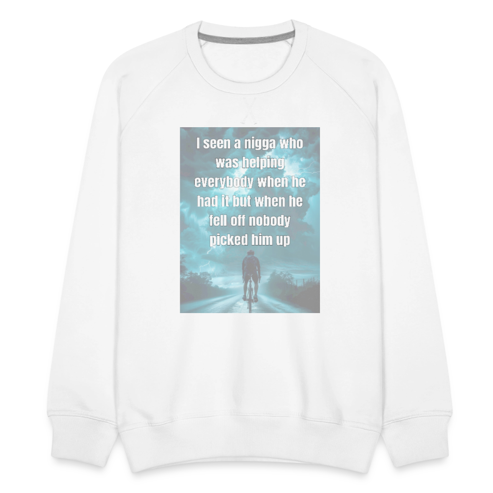 Men’s Premium Sweatshirt - white