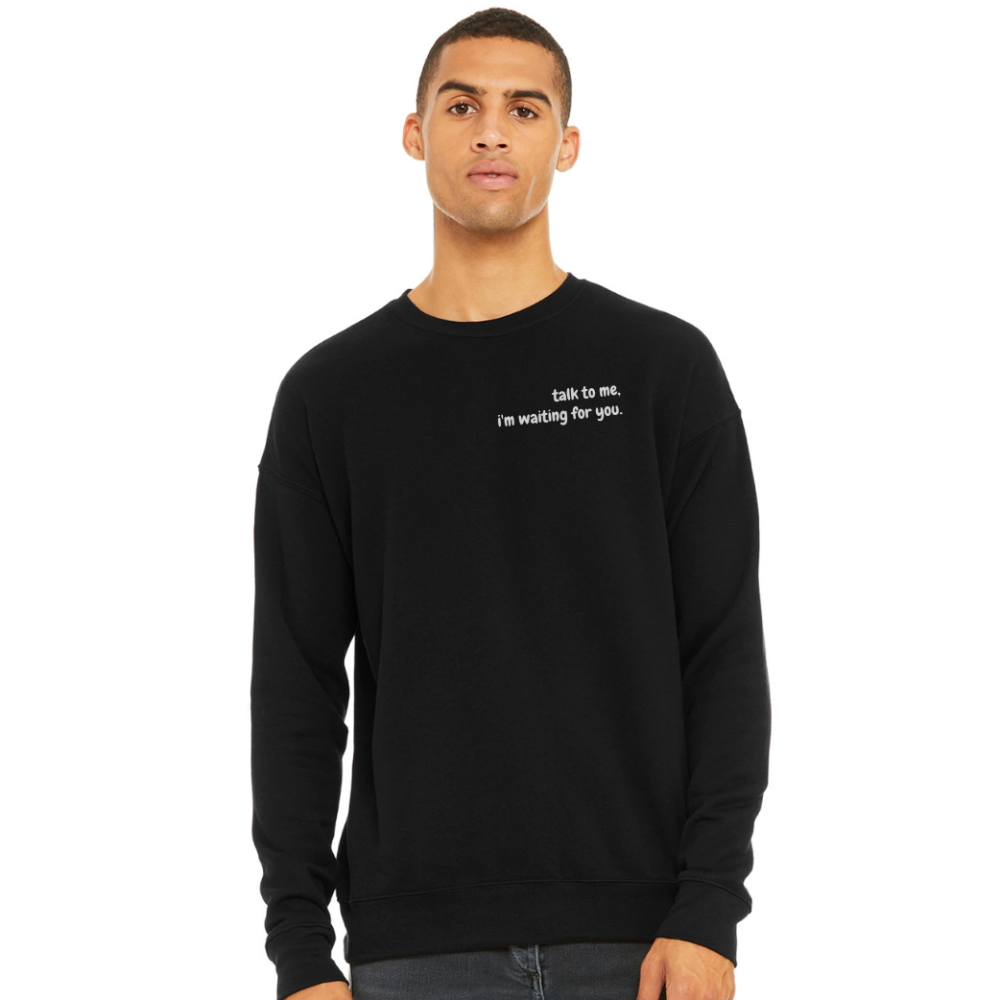 Bella + Canvas Unisex Sweatshirt - black