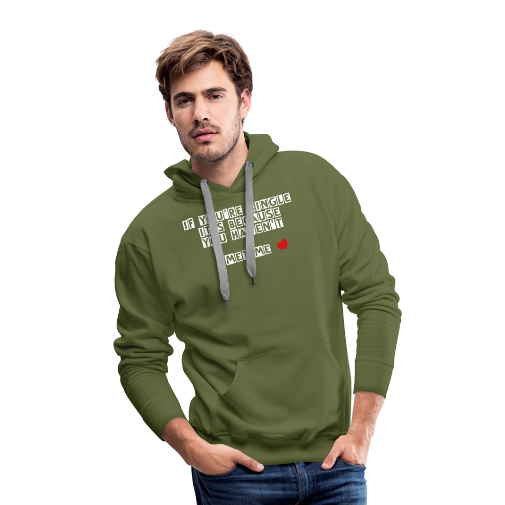 Men’s Premium Hoodie - olive green