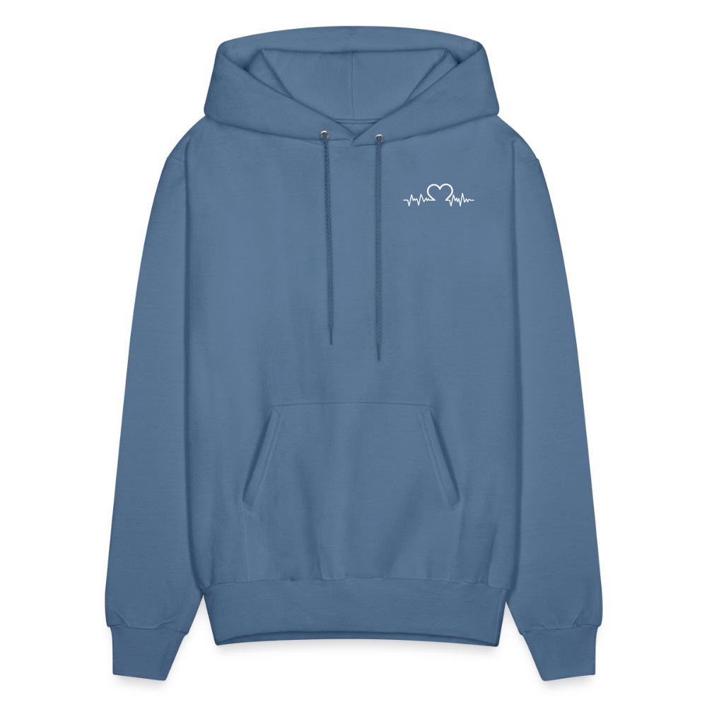 Men's Hoodie - denim blue