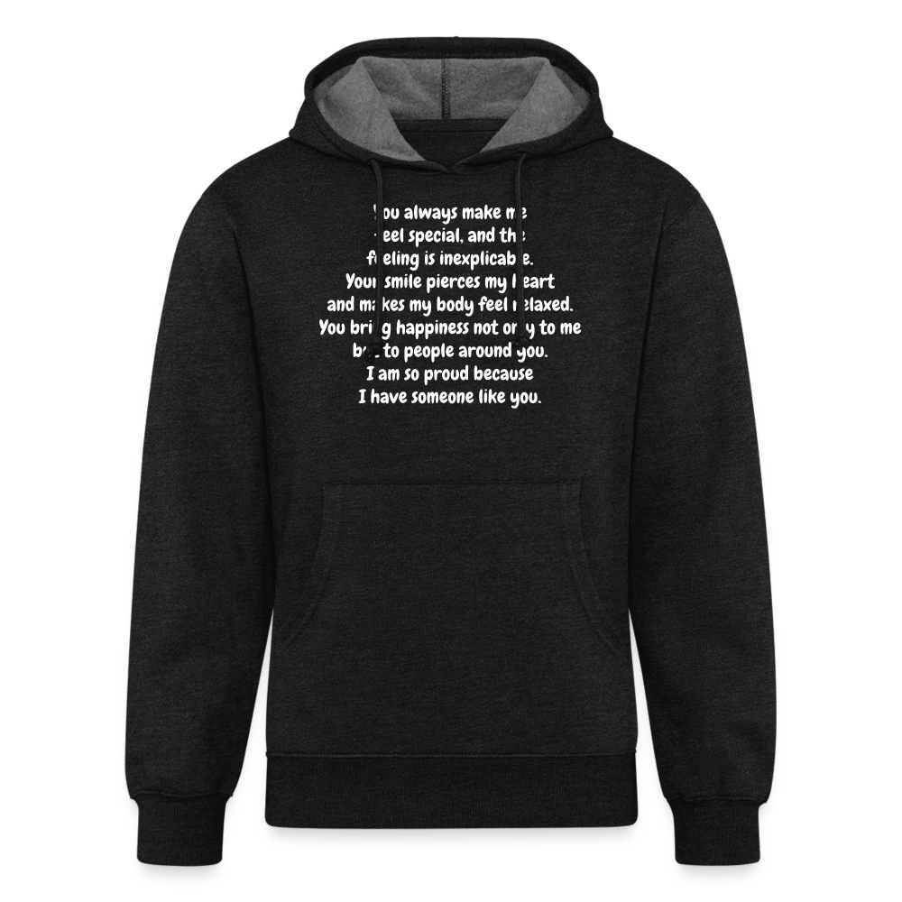 Unisex Organic Hoodie - charcoal grey