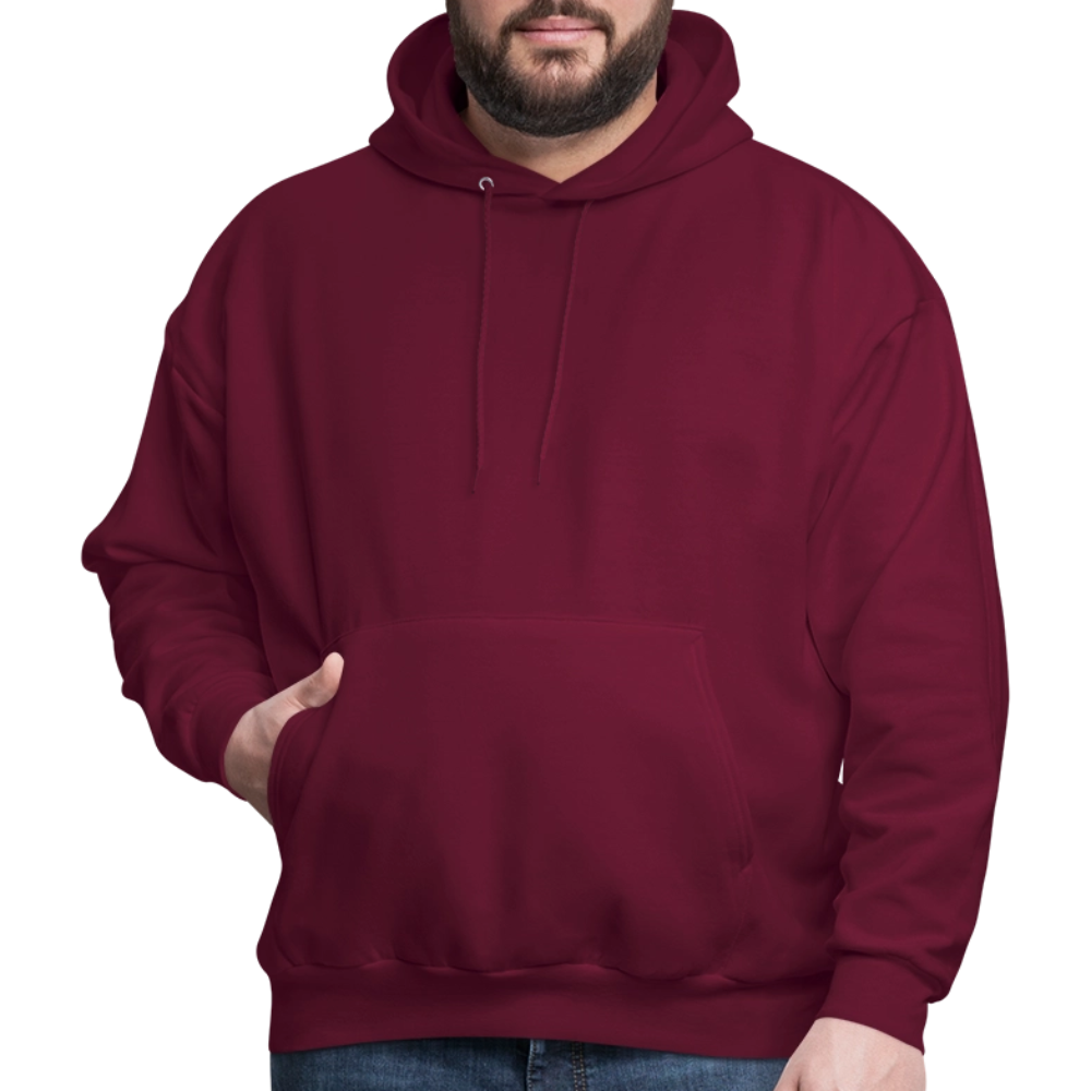 Men's Hoodie - burgundy