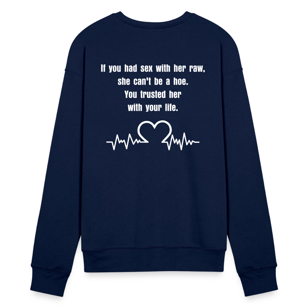 Bella + Canvas Unisex Sweatshirt - navy